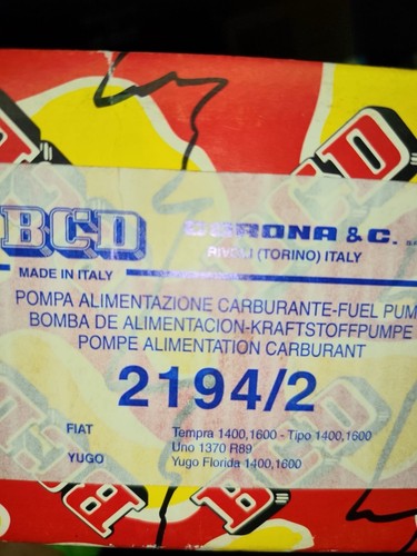 Pompa benzina fiat - fiat, tipo