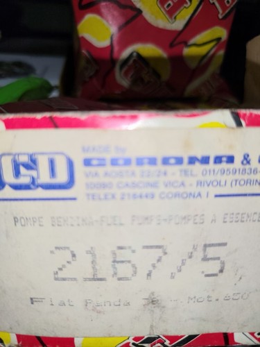 Pompa benzina epoca fiat - d'epoca,