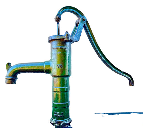 Vintage pompa acqua - vintage, arredo