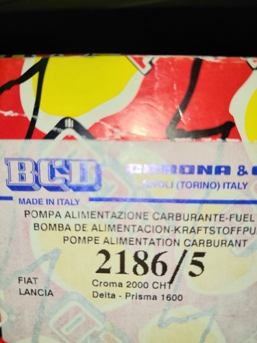 Pompa benzina lancia delta - pompa,